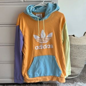 Adidas multi colored sweatshirt